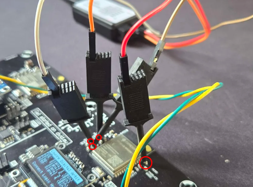 logic analyzer connection