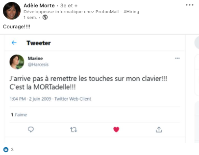 adele morte linkedin